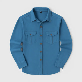 Camisa Masculina Oslo Manga Longa De Algodão