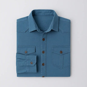 Camisa Masculina Oslo Manga Longa De Algodão