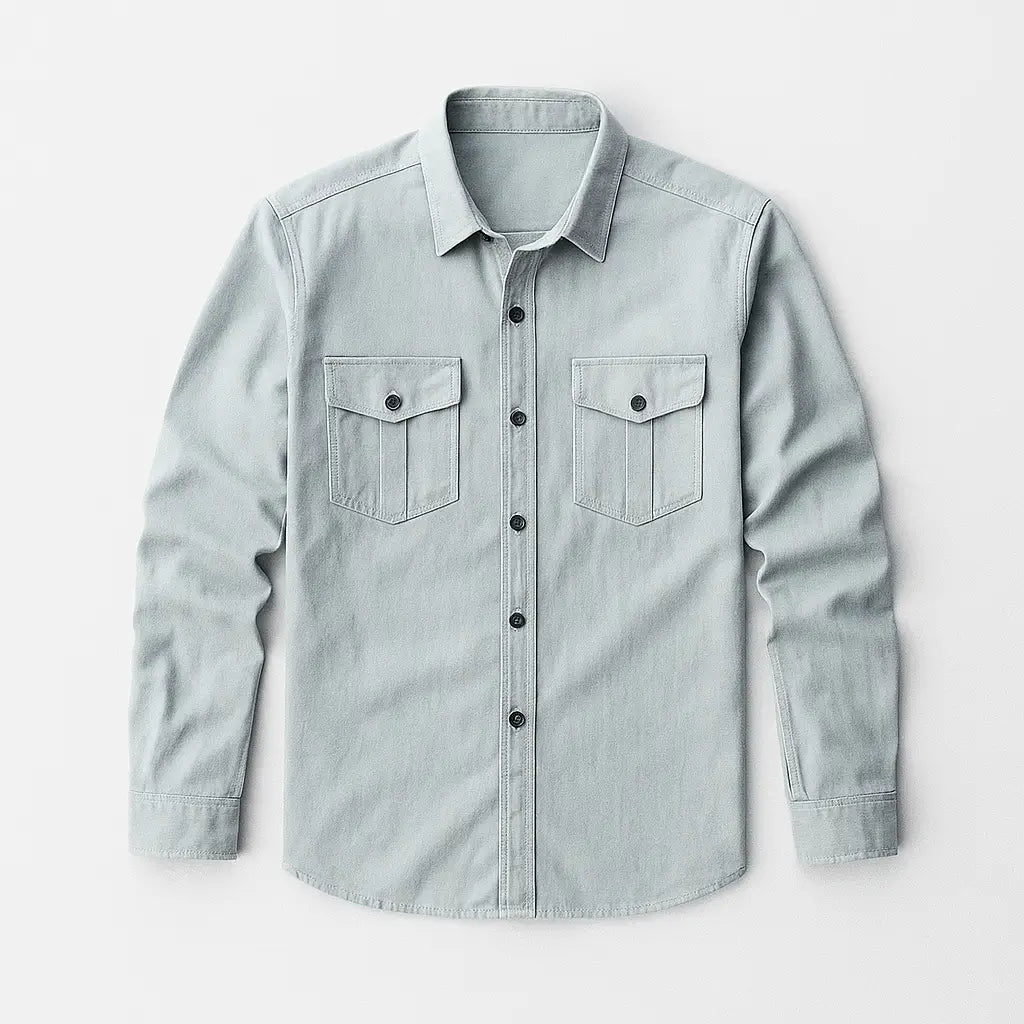 Camisa Masculina Oslo Manga Longa De Algodão