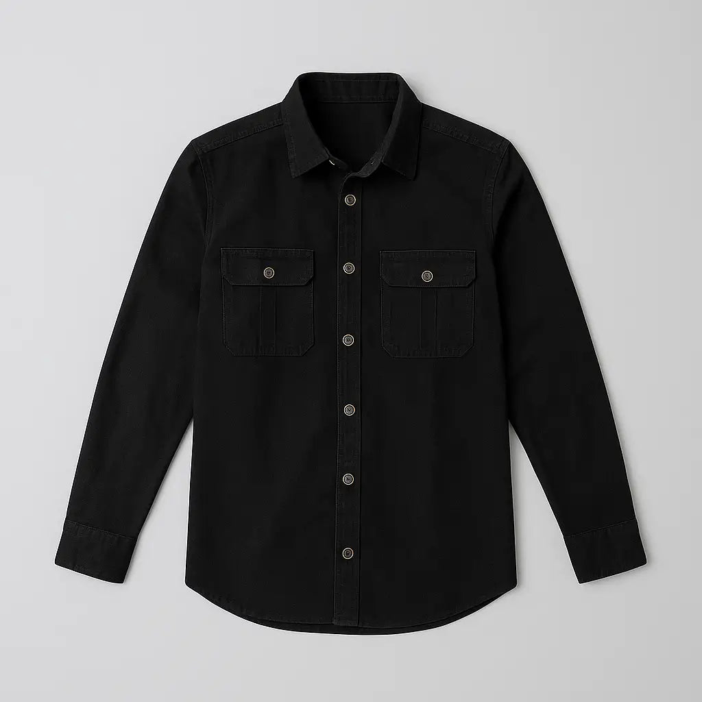 Camisa Masculina Oslo Manga Longa De Algodão