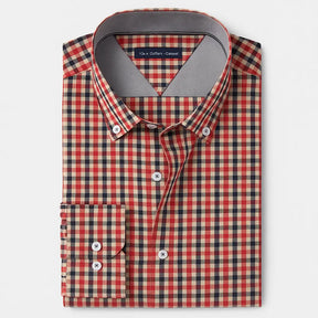 Camisa Masculina Xadrez Manga Longa Plus Size