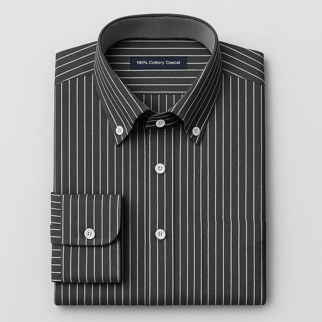 Camisa Masculina Xadrez Manga Longa Plus Size