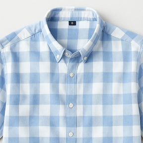 Camisa Xadrez Masculina Manga Curta