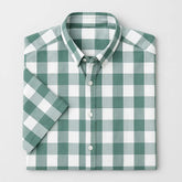 Camisa Xadrez Masculina Manga Curta