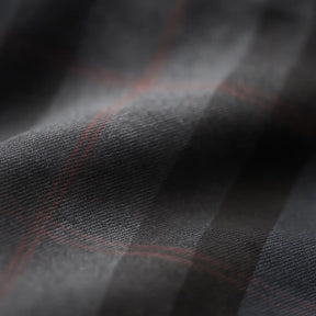 Camisa Xadrez Manga Longa Em Algodão