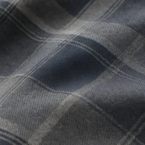 Camisa Xadrez Manga Longa Em Algodão