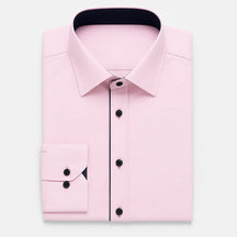 Camisa Social Masculina Clássica Manga Longa