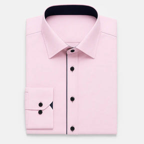 Camisa Social Masculina Clássica Manga Longa