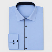 Camisa Social Masculina Clássica Manga Longa