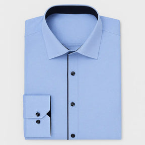 Camisa Social Masculina Clássica Manga Longa