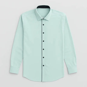 Camisa Social Masculina Clássica Manga Longa