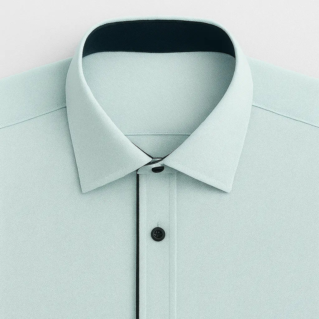 Camisa Social Masculina Clássica Manga Longa