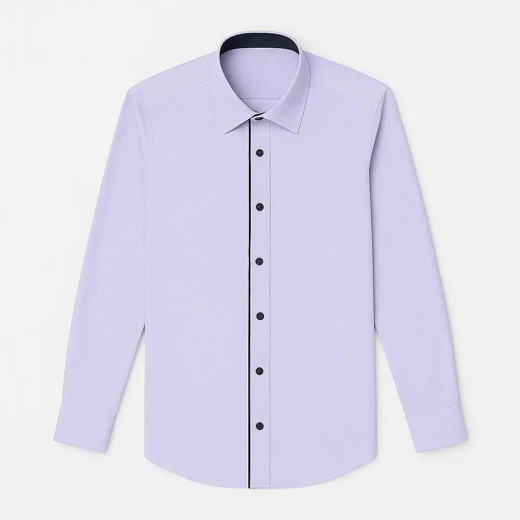 Camisa Social Masculina Clássica Manga Longa