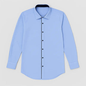 Camisa Social Masculina Clássica Manga Longa