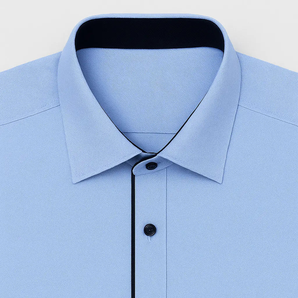 Camisa Social Masculina Clássica Manga Longa