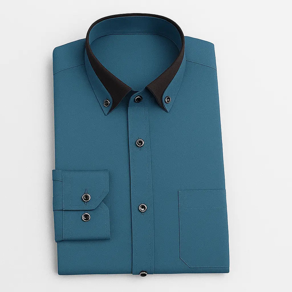 Camisa Social Masculina Manga longa Dallas