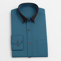 Camisa Social Masculina Manga longa Dallas