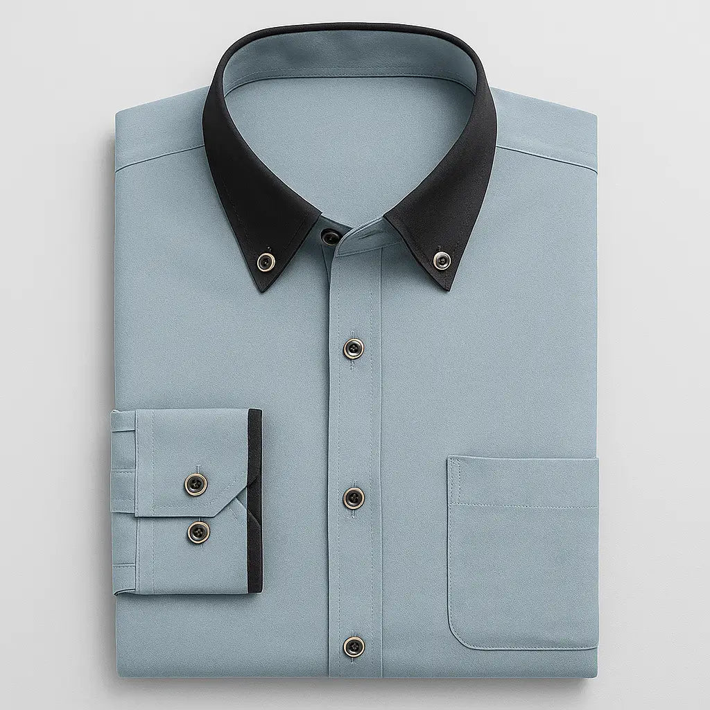 Camisa Social Masculina Manga longa Dallas