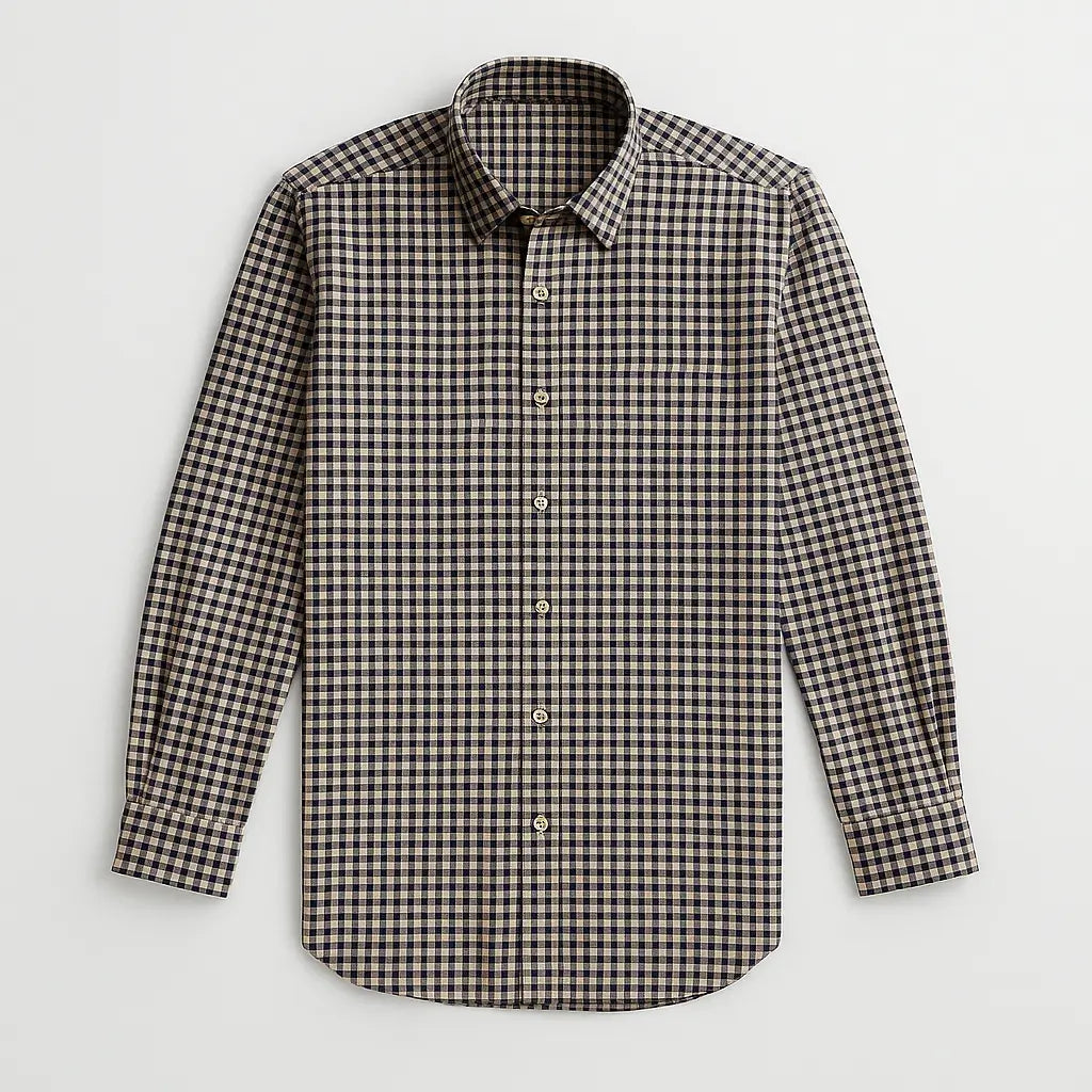 Camisa Masculina De Franela - Xadrez