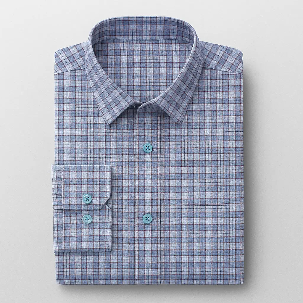 Camisa Masculina Manga Longa 100% Algodão Pima