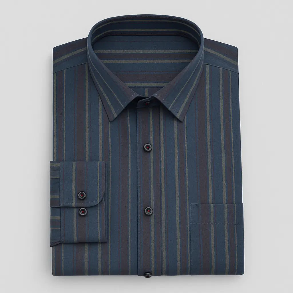 Camisa Masculina Manga Longa 100% Algodão Pima