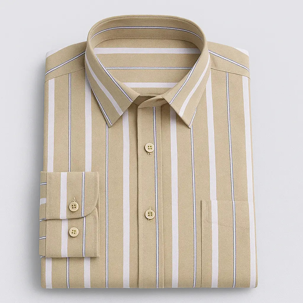 Camisa Masculina Manga Longa 100% Algodão Pima