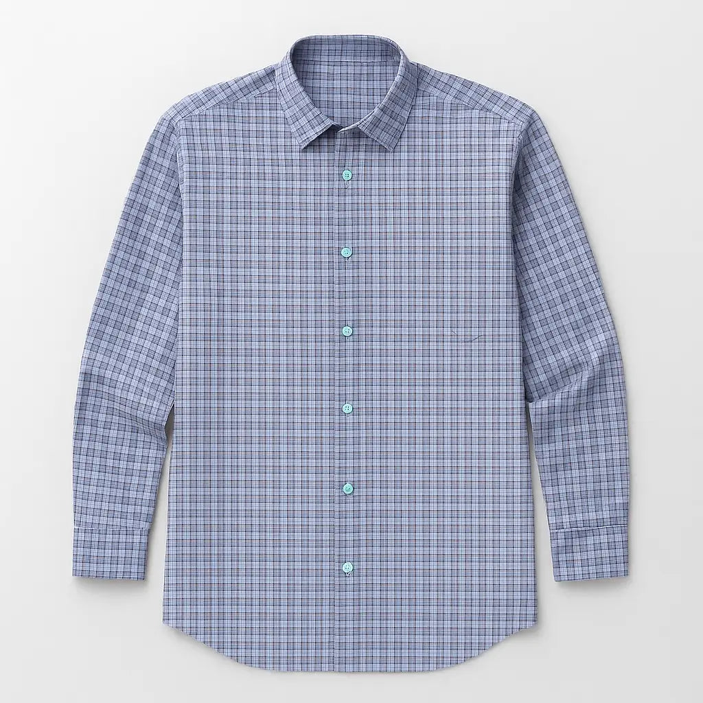 Camisa Masculina Manga Longa 100% Algodão Pima