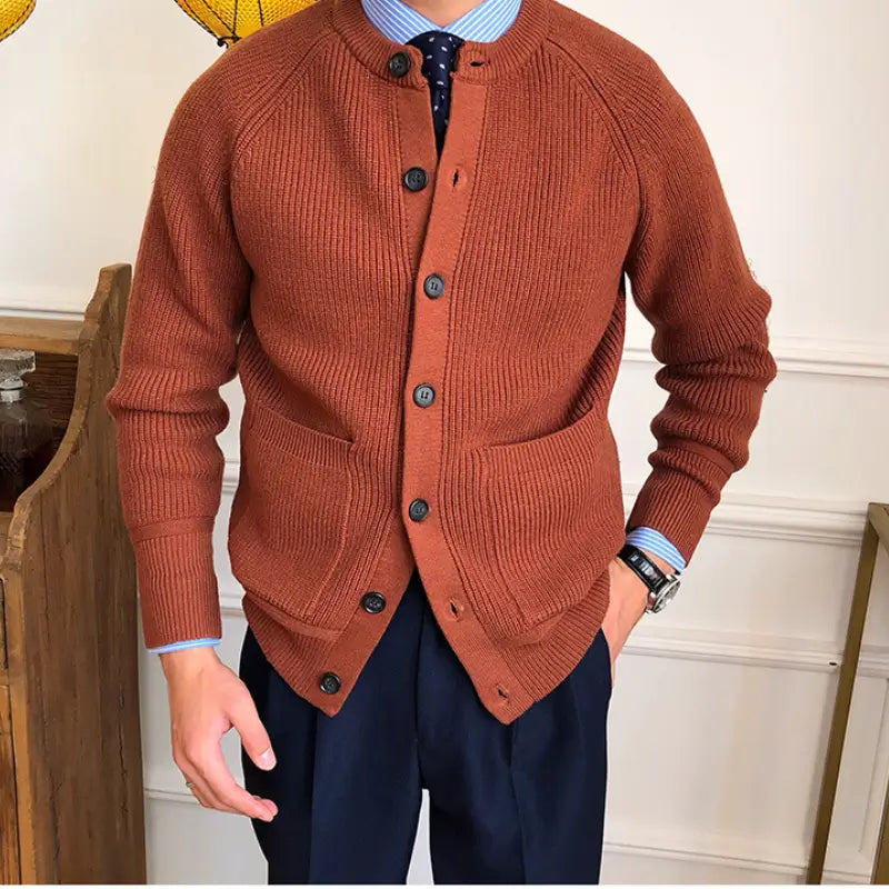 Cardigan Masculino Social Executivo