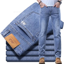  Calça Jeans Masculina Casual, modelagem reta e sofisticada