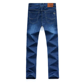  Calça Jeans Masculina Casual, modelagem reta e sofisticada