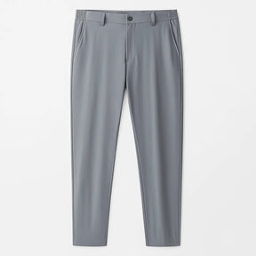 Calça masculina MODAL PLUS Quick Dry em nylon e spandex, leve e respirável, com bolsos com zíper, ideal para verão, lazer e esportes.