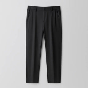 Calça masculina MODAL PLUS Quick Dry em nylon e spandex, leve e respirável, com bolsos com zíper, ideal para verão, lazer e esportes.