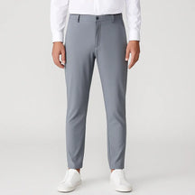 Calça masculina MODAL PLUS Quick Dry em nylon e spandex, leve e respirável, com bolsos com zíper, ideal para verão, lazer e esportes.