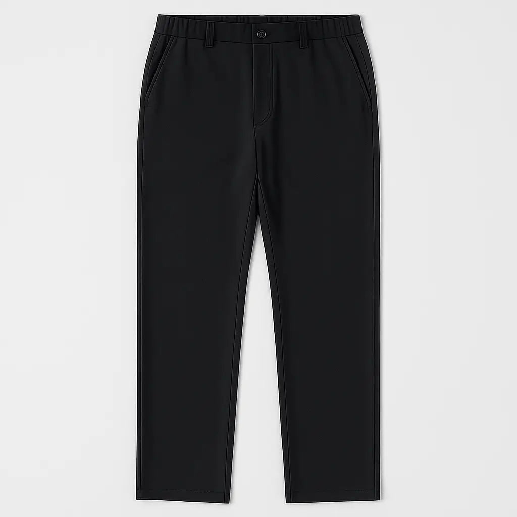 Calça masculina MODAL PLUS Ultra Thin  em tecido ice silk ultrafino, destacando frescor, leveza e secagem rápida para o verão.