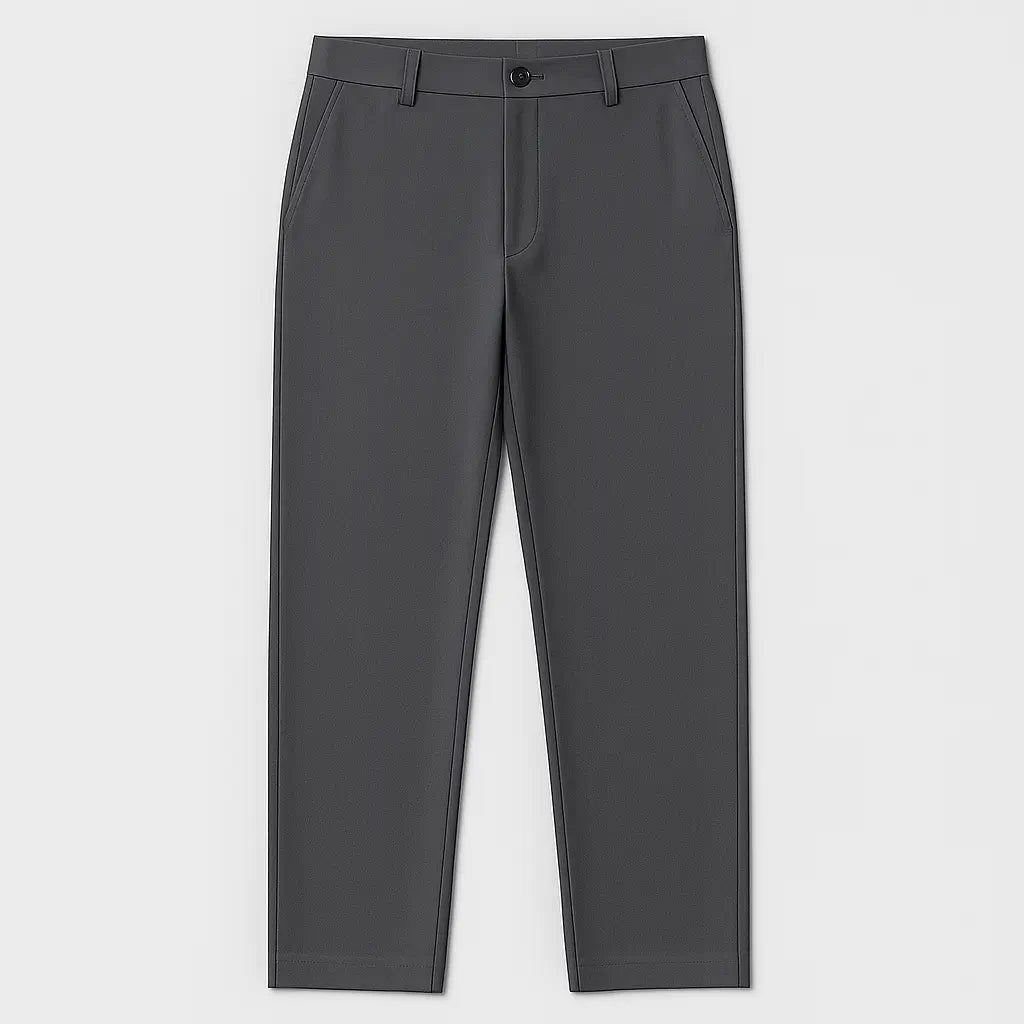 Calça masculina MODAL PLUS Ultra Thin  em tecido ice silk ultrafino, destacando frescor, leveza e secagem rápida para o verão.