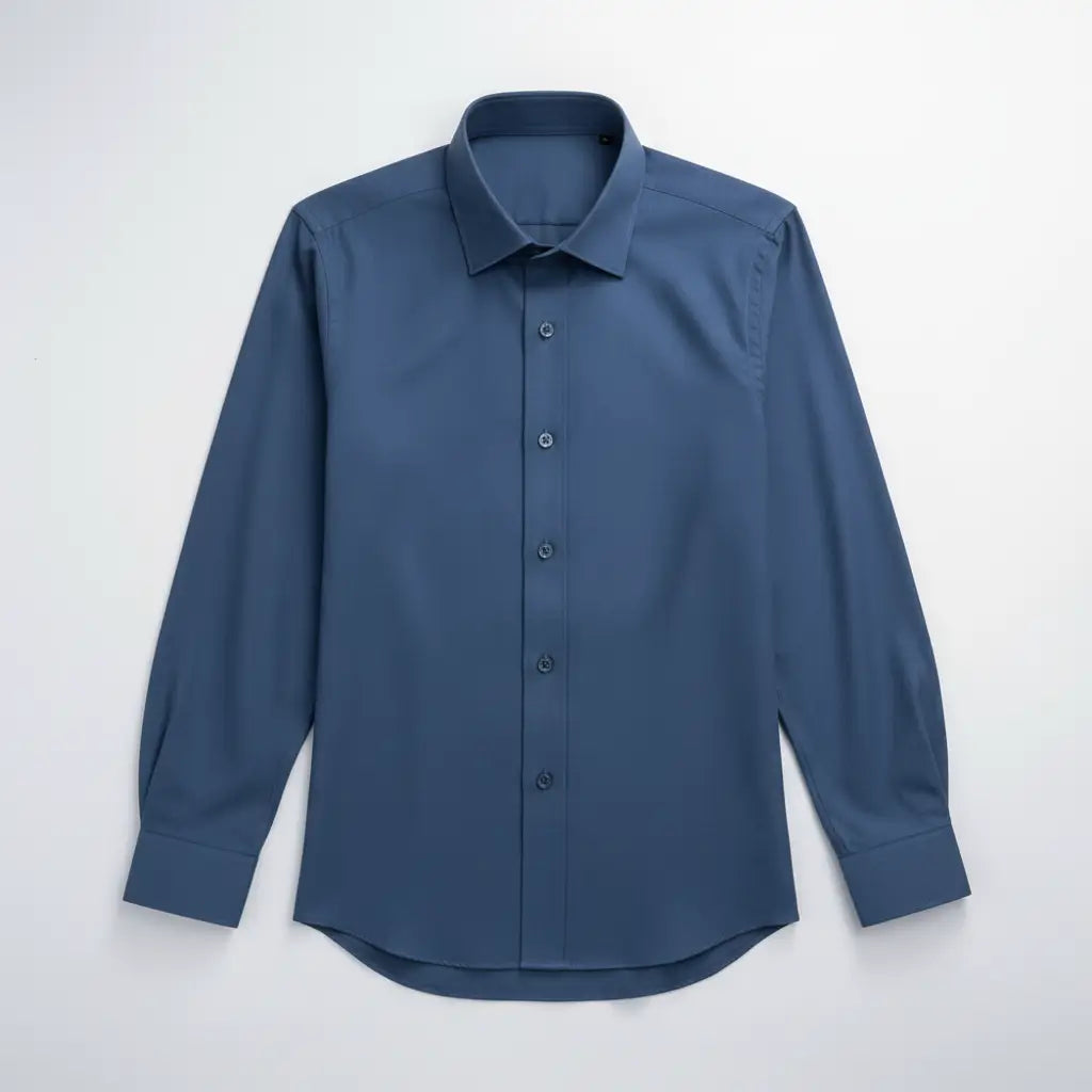 Camisa Social Masculina Premium 100% Algodão