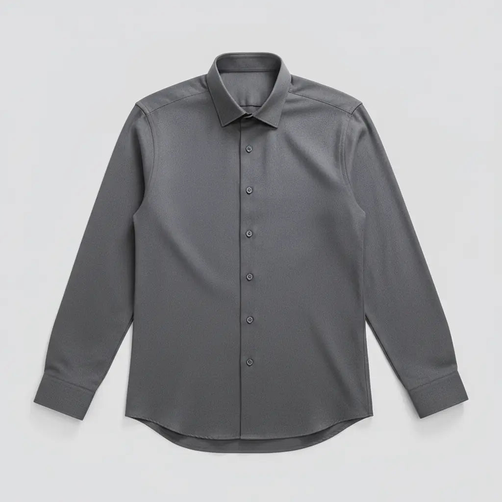 Camisa Social Masculina Premium 100% Algodão