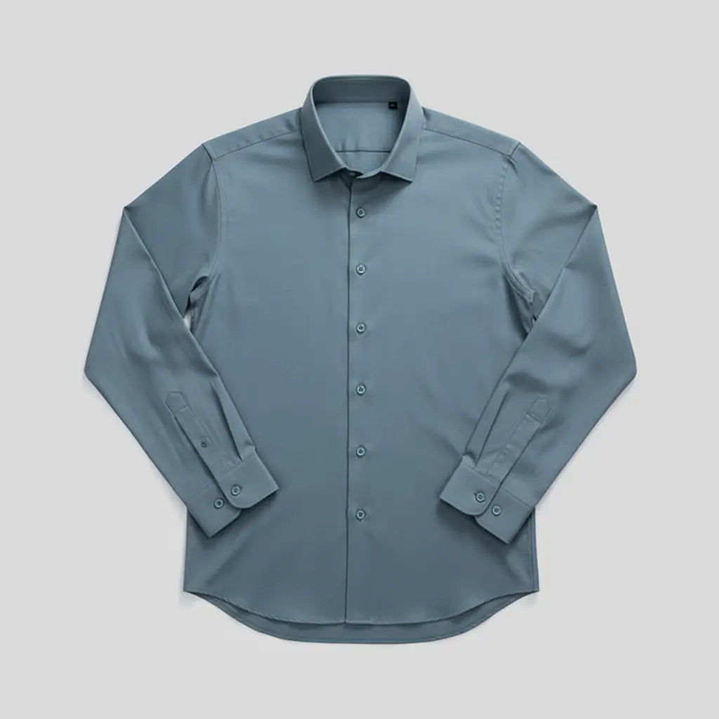 Camisa Social Masculina Premium 100% Algodão