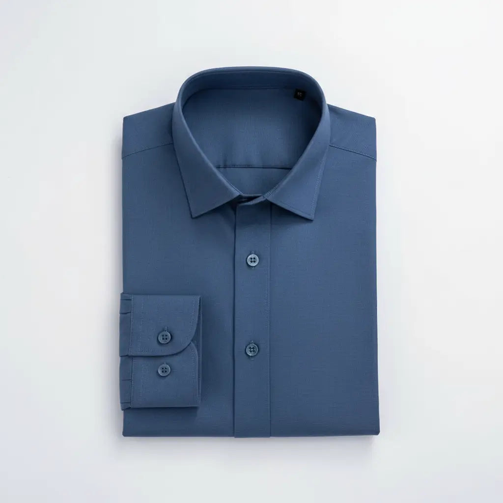 Camisa Social Masculina Premium 100% Algodão