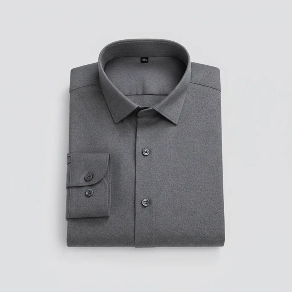 Camisa Social Masculina Premium 100% Algodão