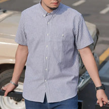 Camisa Masculina manga curta com fechamento em botões