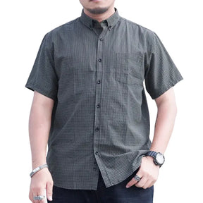 Camisa Masculina manga curta com fechamento em botões