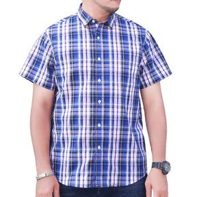 Camisa Masculina manga curta com fechamento em botões