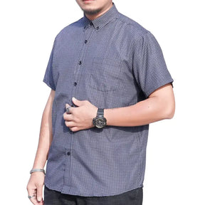 Camisa Masculina manga curta com fechamento em botões