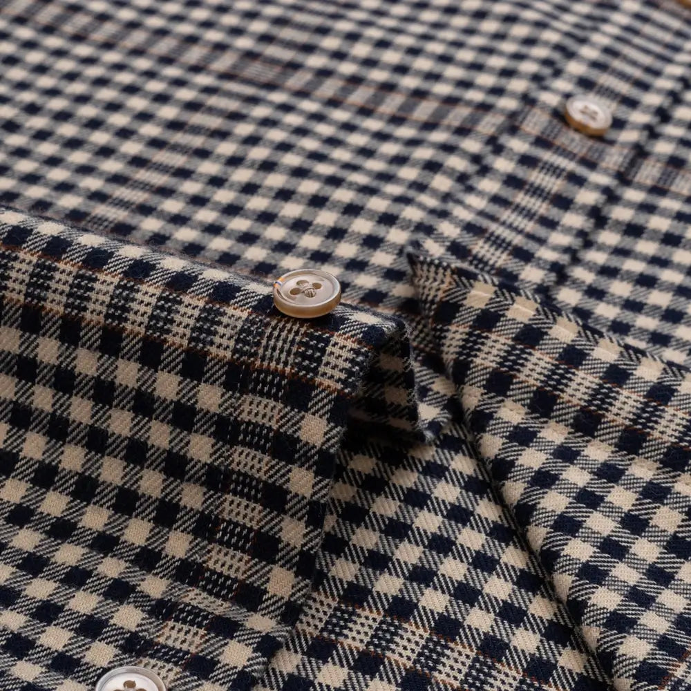 Camisa Masculina De Franela - Xadrez