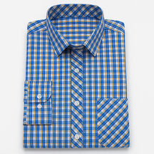 Camisa masculina de flanela xadrez  em algodão, manga longa, estilo casual para dias frios.