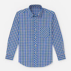 Camisa masculina de flanela xadrez  em algodão, manga longa, estilo casual para dias frios.