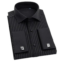 Camisa Social Masculina Business com abotoadeira de luxo e algodão premium