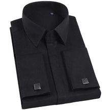 Camisa Social Masculina Business com abotoadeira de luxo e algodão premium