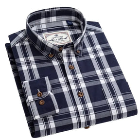 Camisa Masculina Xadrez 100% Algodão com caimento perfeito no corpov